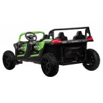 Mamido Elektrické autíčko Buggy ATV RACING UTV2000 čtyřmístné zelené