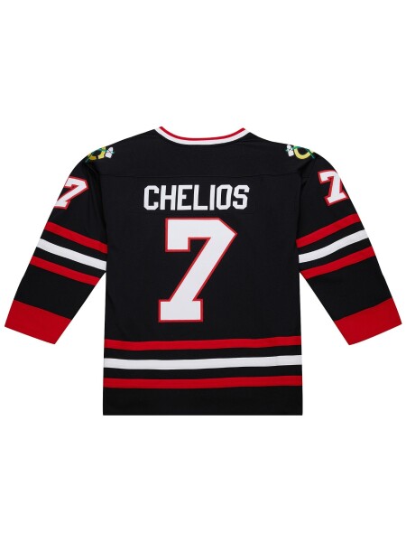 Mitchell & Ness Pánský dres Chicago Blackhawks NHL Chris Chelios #7 1997-98 Premium Power Play Velikost: S
