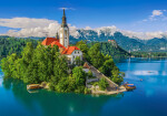 Puzzle Castorland 500 dílků - Bled, Slovinsko