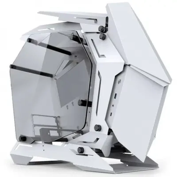Rozbaleno - Jonsbo MOD3 Mini bílá / Micro-ATX / 1x USB-A 3.0 / 1x USB-C 3.0 / bez zdroje / průhledná bočnice / rozbaleno (MOD3 MINI WHITE.rozbaleno)
