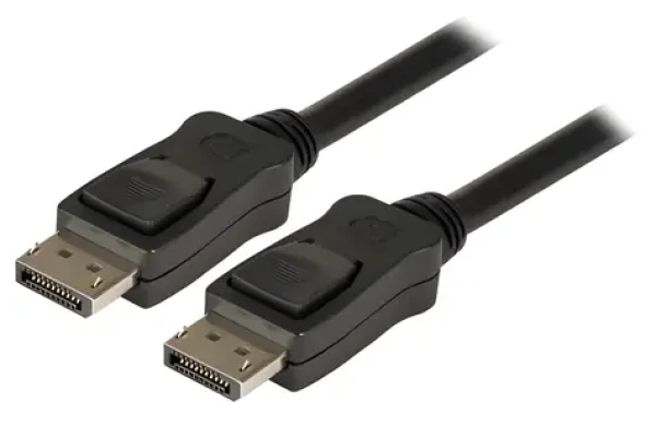 EFB černá / DisplayPort kabel / DisplayPort 1.2 / 4K 60Hz / 2m / zlacené konektory (K5560SW.2)