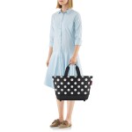 Nákupní košík Reisenthel Shoppingbasket Dots white