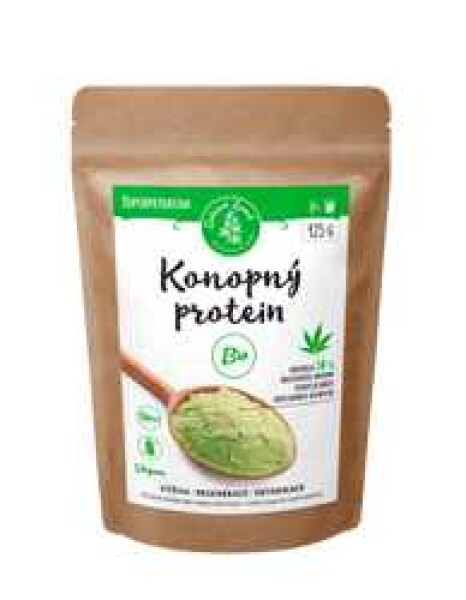 Zelená Země Konopný protein 125 g BIO