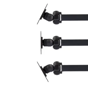 Lindy flexibilní nástěnný držák pro LCD monitory černá / Držák / VESA / nosnost 10 kg / dosah od stěny 410 mm (40765)