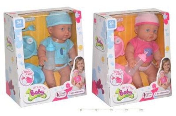 Miminko čůrající 31 cm, WIKY, 105180