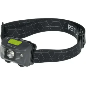 RETLUX RPL 55 GREY čelovka 3W+2R / 100 lm / 3xAAA / IPX5 (8590669346622)