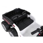 Mamido Dětská elektrická čtyřkolka Quad Sport TX ATV bílá
