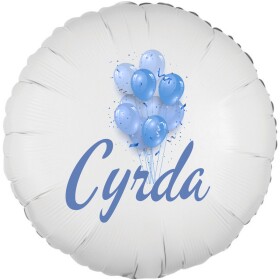 Cyrda - balónek se jménem - Balonky.cz Cyrda - balónek se jménem - Balonky.cz