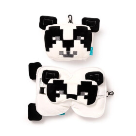 Minecraft Cestovní polštář a maska na oči - Relaxeazzz Panda