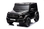 Mamido Elektrické autíčko Mercedes G63 AMG 2x24V 4x200W XXL černé
