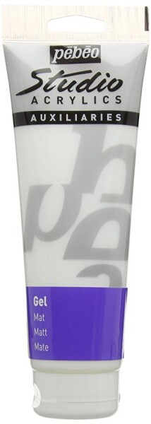 Pébéo Studio matný gel pro akrylové barvy 100 ml