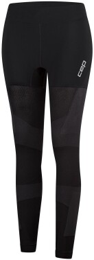 CEP dámské běžecké kompresní kalhoty PRO 3D COMPRESSION - černá Velikost textilu: XS
