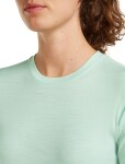 Dámské merino triko s krátkým rukávem ICEBREAKER Wmns 150 Ace SS Tee, Mint velikost: L