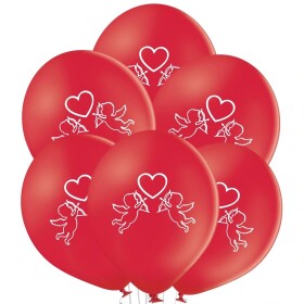 Balónek andílci a srdce Balonky.cz Balónek andílci a srdce Balonky.cz