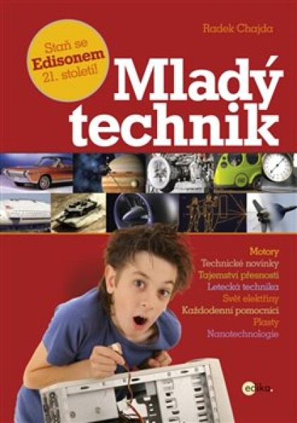 Mladý technik Radek Chajda