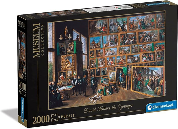 Puzzle David Teniers: Acivévoda Leopold Wilhelm 2000 dílků