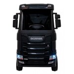 Mamido Elektrický kamion Scania R-SERIE 4x4 černý