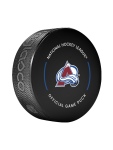 Inglasco / Sherwood Puk Colorado Avalanche NHL Official Game Puck 2024-2025