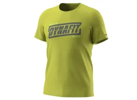 Dynafit Graphic Cotton pánské triko krátký rukáv Golden Lime vel. 48/M