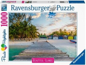 Ravensburger Nádherné ostrovy Maledivy 1000 dílků