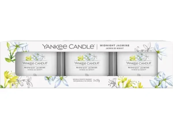 YANKEE CANDLE Midnight Jasmine 3× 37 g