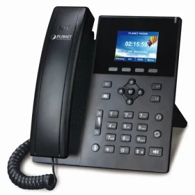 Planet VIP-1260PT / VoIP telefon / HD audio G.722/Opus / barevný LCD / Dual GbE LAN / PoE (VIP-1260PT)