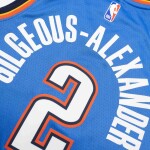 Nike Dětský dres Oklahoma City Thunder NBA Shai Gilgeous-Alexander #2 Swingman Modrá (YOUTH)