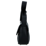Trendy dámská koženková crossbody kabelka Millie, černá