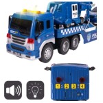 MalPlay Policejní transportér s helikoptérou a autem