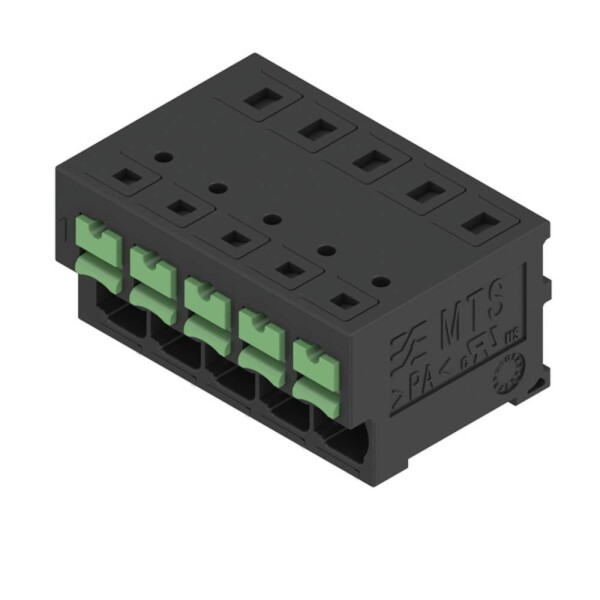Weidmüller 2913630000 PCB terminál 4 mm² Pólů 5 černá 20 ks Tube