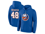 Fanatics Mikina Matthew Schaefer #48 New York Islanders NHL Authentic Stack Name & Number Hoodie Velikost: L