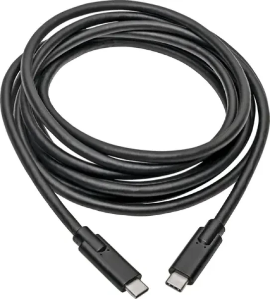 Eaton kabel USB-C černá / Kabel / USB-C (M/M) / USB 3.1 Gen 1 (5 Gbps) / Thunderbolt 3 kompatibilní / 3,05 m (U420-010)