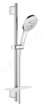 GROHE - Rainshower SmartActive Sada sprchové hlavice 130, 3 proudy, tyče 600 mm a hadice, chrom 26546000