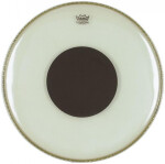 Remo Controlled Sound - Black Dot Clear 15"