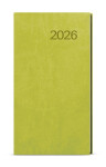 Týdenní diář 2026 Jakub Vivella kapesní zelená