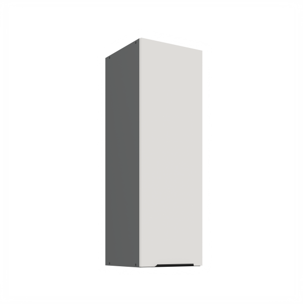 Horní skříňka Aria ANT 30 G-90 1F Barva korpusu: Antracit, Barva dvířek: WH - Crystal white AFM