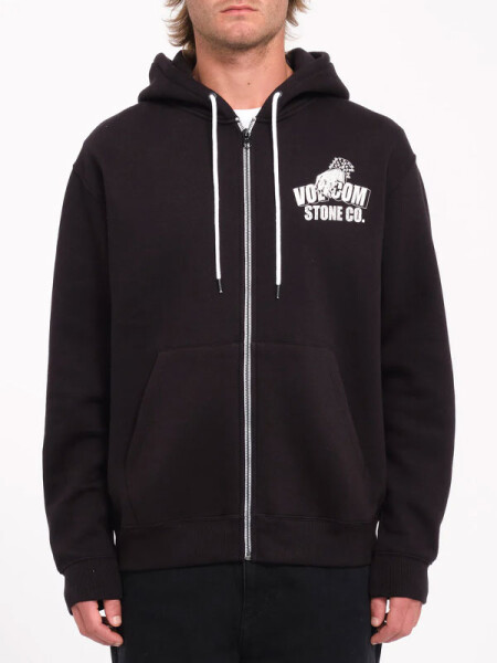 Volcom Watanite Zip black pánská mikina na Zip