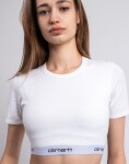 Tričko Carhartt WIP W' Script Crop Top White
