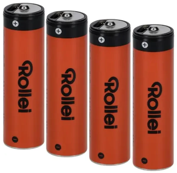 Rollei AA / Nabíjecí baterie / USB-C nabíjení / 4 ks v balení (20094)