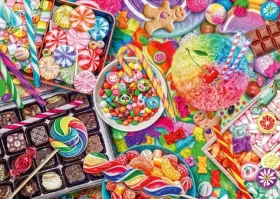 SCHMIDT Puzzle Cukrovinky
