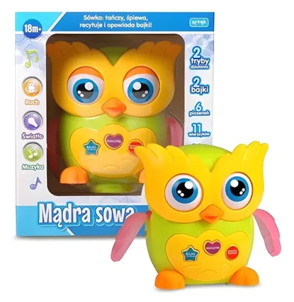 MĄDRA SOWA Vzdělávací hračka E-Edu