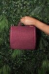 Toaletní taštička Reisenthel Toiletbag Twist maroon