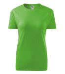 Classic New tričko dámské apple green M