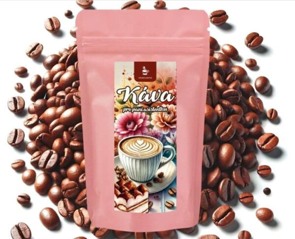 Káva pro Paní asistentku s příchutí Karamelu 60g