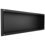CERANO - Zápustná polička/nika do obkladu - černá matná - 60x20x10 CER-417476