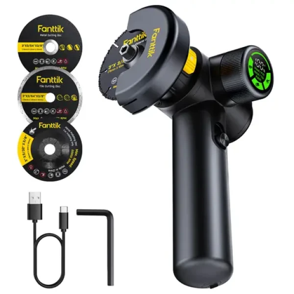 Fanttik M10 Ace / Aku úhlová bruska / 18.5Wh / 20mm / 10000 ot-min / USB-C (M10 ACE)