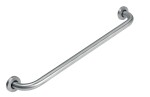 NOVASERVIS - Madlo rovné 800 mm s krytkami kartáčovaná nerez R6680,4