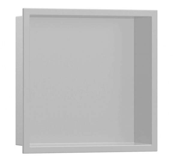 HANSGROHE - XtraStoris Original Výklenek do stěny s rámem, 30x30x10 cm, betonově šedá 56061380