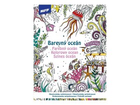 Antistresové omalovánky 210x290mm/32 stran - Barevný oceán