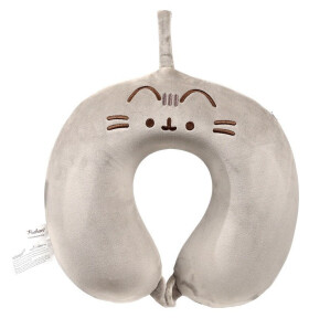 Cestovní polštářek z paměťové pěny - Kočka Pusheen